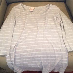 Ladies 3/4 length sleeve casual shirt